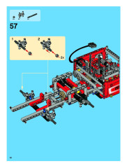 LEGO 8258 instructions page 62 – build guide
