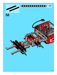 LEGO 8258 instructions page 63 – build guide
