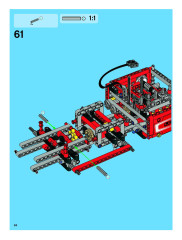 LEGO 8258 instructions page 68 – build guide