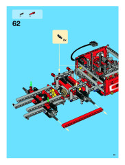 LEGO 8258 instructions page 69 – build guide