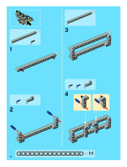 LEGO 8258 instructions page 70 – build guide