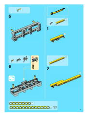 LEGO 8258 instructions page 71 – build guide