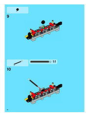 LEGO 8258 instructions page 74 – build guide