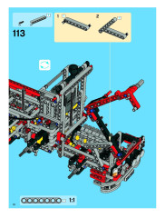 LEGO 8258 instructions page 10 – build guide