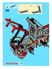 LEGO 8258 instructions page 15 – build guide