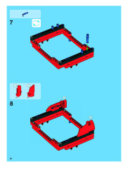 LEGO 8258 instructions page 20 – build guide