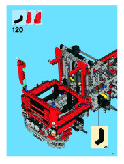 LEGO 8258 instructions page 25 – build guide