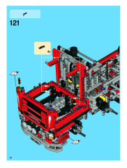 LEGO 8258 instructions page 26 – build guide