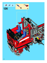 LEGO 8258 instructions page 34 – build guide