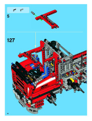 LEGO 8258 instructions page 36 – build guide