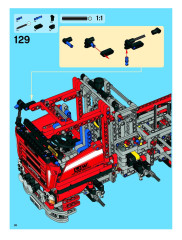 LEGO 8258 instructions page 38 – build guide
