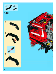 LEGO 8258 instructions page 62 – build guide