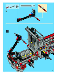 LEGO 8258 instructions page 7 – build guide