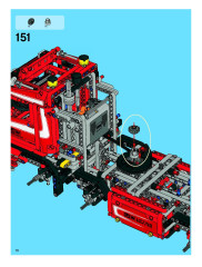 LEGO 8258 instructions page 70 – build guide