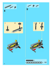 LEGO 8258 instructions page 74 – build guide
