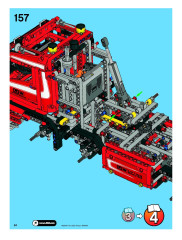 LEGO 8258 instructions page 84 – build guide
