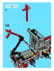 LEGO 8258 instructions page 9 – build guide