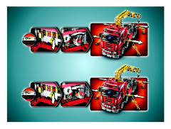 LEGO 8258 instructions page 4 – build guide