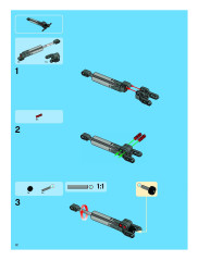 LEGO 8258 instructions page 12 – build guide