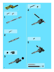 LEGO 8258 instructions page 2 – build guide