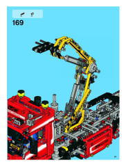 LEGO 8258 instructions page 23 – build guide