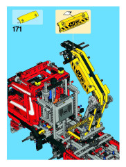 LEGO 8258 instructions page 25 – build guide