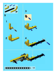 LEGO 8258 instructions page 4 – build guide