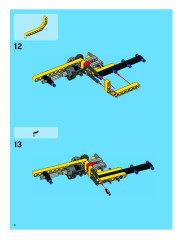 LEGO 8258 instructions page 6 – build guide