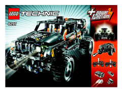 LEGO 8258 instructions page 73 – build guide