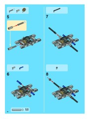 LEGO 8258 instructions page 16 – build guide