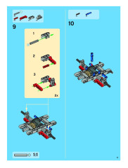 LEGO 8258 instructions page 17 – build guide