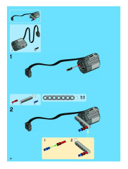 LEGO 8258 instructions page 24 – build guide