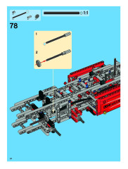 LEGO 8258 instructions page 34 – build guide
