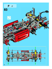 LEGO 8258 instructions page 46 – build guide