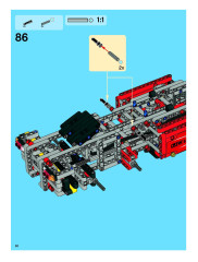 LEGO 8258 instructions page 50 – build guide