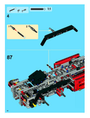 LEGO 8258 instructions page 52 – build guide