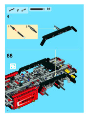 LEGO 8258 instructions page 54 – build guide