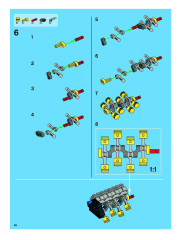 LEGO 8258 instructions page 56 – build guide