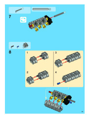 LEGO 8258 instructions page 57 – build guide