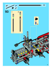 LEGO 8258 instructions page 65 – build guide