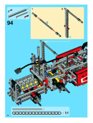 LEGO 8258 instructions page 66 – build guide
