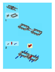 LEGO 8258 instructions page 7 – build guide