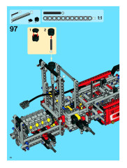 LEGO 8258 instructions page 70 – build guide