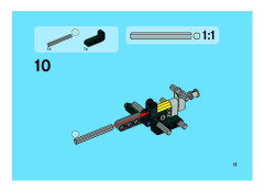 LEGO 8259 instructions page 11 – build guide