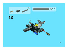 LEGO 8259 instructions page 13 – build guide