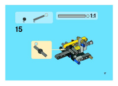 LEGO 8259 instructions page 17 – build guide
