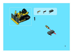 LEGO 8259 instructions page 3 – build guide
