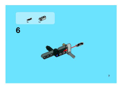 LEGO 8259 instructions page 7 – build guide