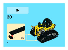 LEGO 8259 instructions page 10 – build guide