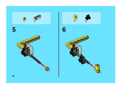 LEGO 8259 instructions page 14 – build guide